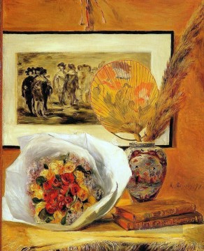 Impressionismus Stillleben Werke - Stillleben mit Blumenstrauß Impressionismus Meister Pierre Auguste Renoir